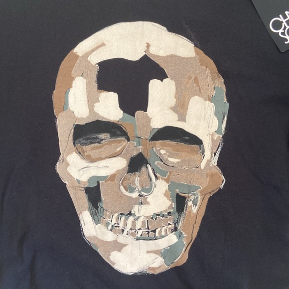 CHASER SKULL FATIGUES GOTHIC SKULL SWEAT SHIRT small - Picture 2 of 6